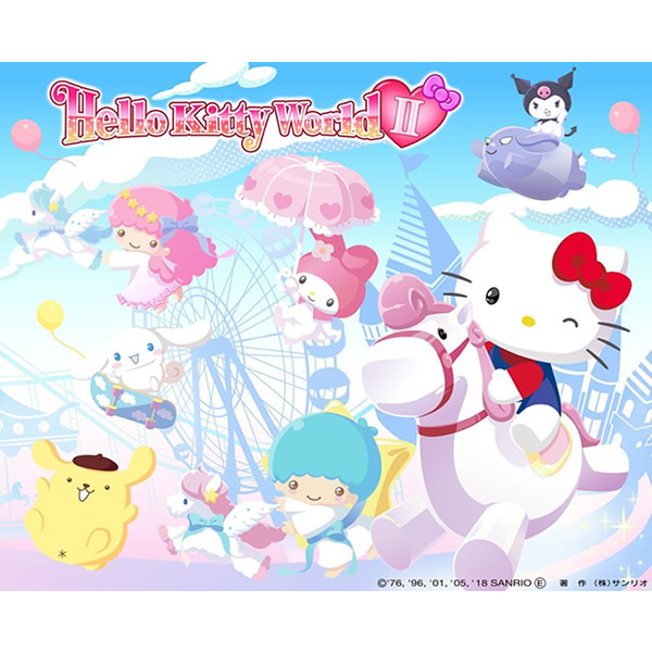 ゲーム「Hello Kitty World 2」（2018年)